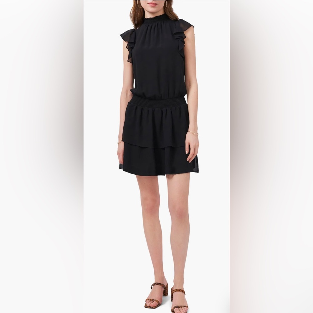 Flutter Sleeve Dress
